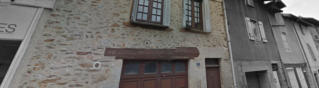 Maison à usage de commerce et d&rsquo;habitation à Saint Léonard de Noblat (87)