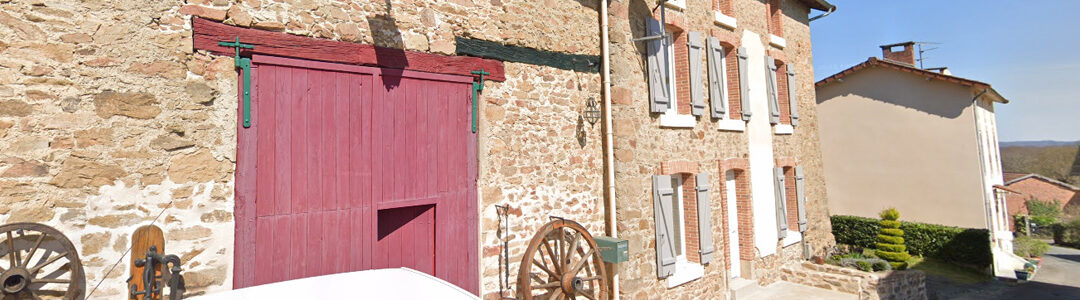Maison avec granges, puits et terrain à Saint Priest Sous Aixe (87700)